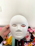 仕彩 幼儿园纸浆脸谱面具空白色儿童DIY手工绘画材料包白胚 女士5个装 实拍图