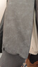 NASADKGM羽绒服男冬季白鸭绒防寒冬装保暖新款上衣潮牌工装立领皮衣外套男 黑灰 XL 实拍图