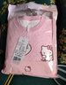 Hello Kitty女童保暖内衣套装加绒加厚纯棉儿童夹棉秋衣秋裤套装女全棉保暖衣 粉色3层夹棉 55501 140 cm适合135-145 实拍图