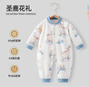 贝肽斯婴儿衣服秋冬季长袖连体衣纯棉新生儿哈衣男女宝宝初春装睡衣 实拍图