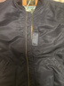 马登工装 美式MA1飞行员夹克外套棒球棉服男潮衣袄 宝蓝 2XL 实拍图