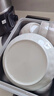 佩尔森（CERAMICS）釉下彩陶瓷米饭碗家用2025新款吃饭碗好看的碗盘餐具套装 8英寸圆盘-4个装 1英寸 饭碗 实拍图