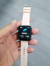 糖表盈智能手表无创血糖心率血压血氧手环体温检测睡眠监测运动模式计步智能手腕表远程关注小华苹米果为 硅胶棕色表带智能手表 实拍图