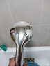 布莱达粗孔多功能沐浴花洒喷头手持壁挂式莲蓬头浴室洗澡大出水淋浴花洒 银色经典款-花洒+1.5米管+支架 实拍图