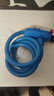 凤恩自行车锁防盗密码锁山地车便携式锁头电动车车锁钥匙锁单车配件锁 蓝色）防盗钥匙锁【带锁架110CM 实拍图