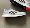 adidas PUREBOOST 21随心畅跑休闲舒适跑步鞋男女阿迪达斯   白/黑   45 实拍图