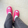朴西eva不臭脚可外穿软底男士凉拖鞋浴室内洗澡防滑居家情侣拖鞋男 树莓红 37-38 实拍图