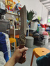 采岑 龙泉柴刀砍骨刀手工锻打龙泉菜刀斩骨刀开路刀锋利刀具 36039黄金甲 实拍图