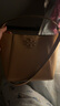 Tory Burch 汤丽柏琦  MCGRAW小号水桶包菜篮子TB 74956 提拉米苏棕 227 OS 实拍图