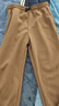 JEANSWEST LIFE真维斯美式休闲裤男秋冬季加绒加厚雪尼尔潮牌长裤男士直筒裤子 实拍图