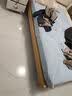 全友家居 国民家居青少年卧室套装1.2米单人软包床+床垫床头柜子家具 实拍图
