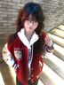 BJHG不计后果新年红色棒球服男款春季潮牌呢子外套美式复古夹克上衣女 新年红 S 实拍图