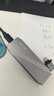 小盘(XDISK)2TB USB3.2移动固态硬盘（PSSD）M系列 Type-C亮灰色固态Nvme协议超簿便携手机直连兼容MAC 实拍图