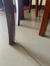 晨巢 餐桌 实木餐桌 可伸缩折叠圆桌餐桌家用现代中式饭桌餐厅家具 1.38米海棠色 一桌四椅 实拍图