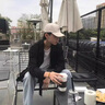 NEW OR MODE春秋季垂感冰丝短衬衫男士长袖外套胖子大码美式潮流牌痞帅衬衣夏 7636-黑色 XL 实拍图