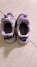 巴布豆童鞋冬季儿童运动鞋加绒加厚女童跑步鞋106545176糖果紫/深紫29 实拍图