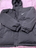 品牌男士秋冬运动羽绒棉服大码宽松连帽棉衣情侣加厚保暖面包服女 黑色（NK991277） 2XL （建议160-180斤） 实拍图