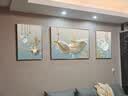 画测欧美梵高手绘油画世界名画卧室壁画餐厅挂画美式丰收客厅装饰画 T8763 50*35cm单幅 纹理面+美式棕框（99%用户选择） 实拍图