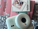富士（FUJIFILM）instax mini12 miniSE 3寸相纸一次成像相机Mini12/se立拍立得一次成像相机 礼物旅游拍立得相机 mini12 薄荷绿 套餐二（官方标配+白边相纸20张 实拍图