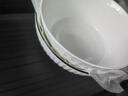 浩雅景德镇陶瓷餐具陶瓷碗汤碗饭碗大号雅玉白瓷7.5英寸汤碗2个装 实拍图