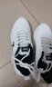 特步运动鞋男鞋跑步鞋冬季加绒皮面防水轻便减震休闲慢跑鞋棉鞋白色 实拍图