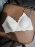 【热销爆款】内衣少女u型薄款bra胸罩无痕无钢圈小胸聚拢文胸防震 奶白色 XL【38/85AB】 实拍图