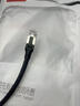 胜为六类网线 CAT6类千兆网络连接线 工程家用电脑宽带8芯双绞金属屏蔽头成品跳线黑色1.5米 LC-14015G 实拍图