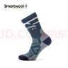 SMARTWOOL徒步轻量减震中筒袜户外美利奴羊毛袜运动袜登山袜1614 中灰色052 M（适合脚码38-41） 实拍图