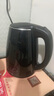 格来德（Grelide） 电热水壶宿舍烧水壶小型电水壶小功率双层防烫热水壶学生寝室304不锈钢1.2L升1206A1【可保密发货 1.2L 黑色 实拍图