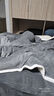 南极人冬季牛奶绒羊羔绒双拼被套 加厚法兰绒床上被罩单件双人200*230cm 实拍图