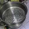 康巴赫 304不锈钢三层蒸锅大容量蒸煮锅大号蒸馒头蒸鱼电磁炉燃气灶通用 32cm 32cm 实拍图