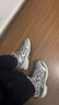 Saucony索康尼2K PRM电子表复古跑鞋情侣老爹鞋女运动鞋男 灰银1 40 实拍图