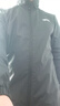 李宁风衣男2026春秋季运动开衫长袖防泼水连帽宽松运动服休闲外套卫衣 标准黑 M 实拍图