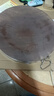 正宗越南红铁木砧板切菜板家用抗菌粘板圆形案板实木刀板菜墩加厚 直径44*厚5cm钢圈包边正宗红铁木 实拍图