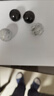 天然玉石健身球手球老年转球按摩实心手转球按摩手握保健球 35毫米直径黑砭石一对 实拍图