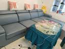卓芝布艺沙发客厅组合北欧现代简约可拆洗科技布贵妃中小户型家具 4位+贵妃榻定制3.6米 科技布乳胶 实拍图