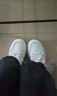 回力女鞋冬季加绒保暖板鞋女厚底增高运动休闲小白鞋女 白色(加绒) 37 实拍图