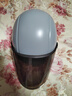 雅迪电动车新国标3C头盔 电瓶车头盔摩托车自行车头盔四季男女通用 3C新国标头盔 灰色（赠送茶色长镜片） 实拍图