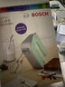 博世（BOSCH）欧洲原装进口电动打蛋器500W大功率【轻音防溅】料理机蛋清奶油大功率搅拌烘焙手持多功能打发器 蒂凡尼蓝+双棒五档 实拍图
