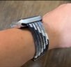 BHO【销量2万+】适用苹果手表表带apple watch s10/9表带ultra2/8磁吸编织iwatch se男生女士夏天夏季 卡扣版【黑巧色】 【38/40/41/42mm】表盘通用 实拍图