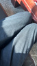 真维斯（Jeanswest）牛仔裤男士秋冬款修身小脚长裤潮流潮牌商务直筒长裤男黑色33 实拍图