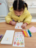 雷朗彩虹点彩刮画diy儿童手工书签明信片涂鸦男孩女孩生日礼物 实拍图