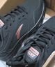 安踏女鞋运动鞋女秋冬新款网面跑步鞋软底皮面保暖防水休闲鞋黑色女鞋 （冬季皮面泼防水）黑色 38 (7) 实拍图