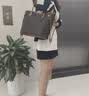 COOGI包包女包2026新款奢侈品女包单肩手提包七夕情人节礼物送女友老婆 咖啡色 实拍图