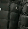 骆驼防泼水鸭绒羽绒服男女加厚户外防寒冬季面包服城市轻户外 黑色 男女同款【炽云】 L 实拍图