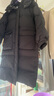 森马（Semir）90绒羽绒服女长款收腰显瘦冬季宽松连帽三防厚外套101724113055 实拍图