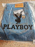 花花公子（PLAYBOY）牛仔裤男春夏季休闲裤子男士宽松直筒潮牌男装长裤 浅蓝色 35 实拍图