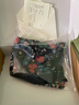 PORTS宝姿 新品商场同款女装 夏季新品红花蓝屋荷叶边领上衣 丈青印花 L (8) 实拍图