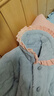 猫人珊瑚绒夹棉儿童睡衣女童家居服棉袄秋冬三层加厚中大童保暖130cm 实拍图