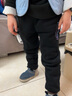 真维斯童装男童裤子加绒2025新款儿童运动裤加厚羊羔绒秋冬男孩保暖长裤 实拍图